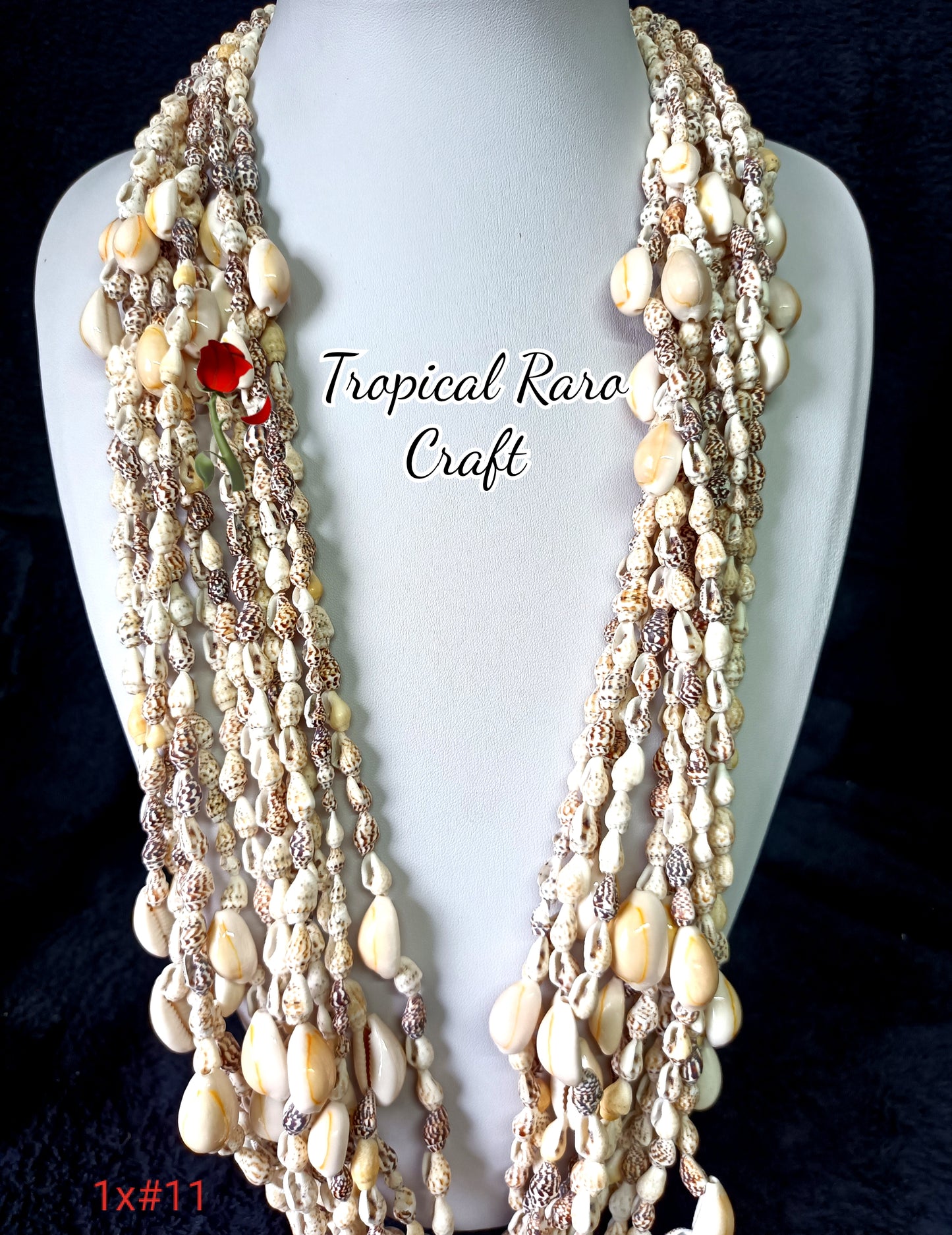 Bundle of 12 Mixed sea-shell Necklace