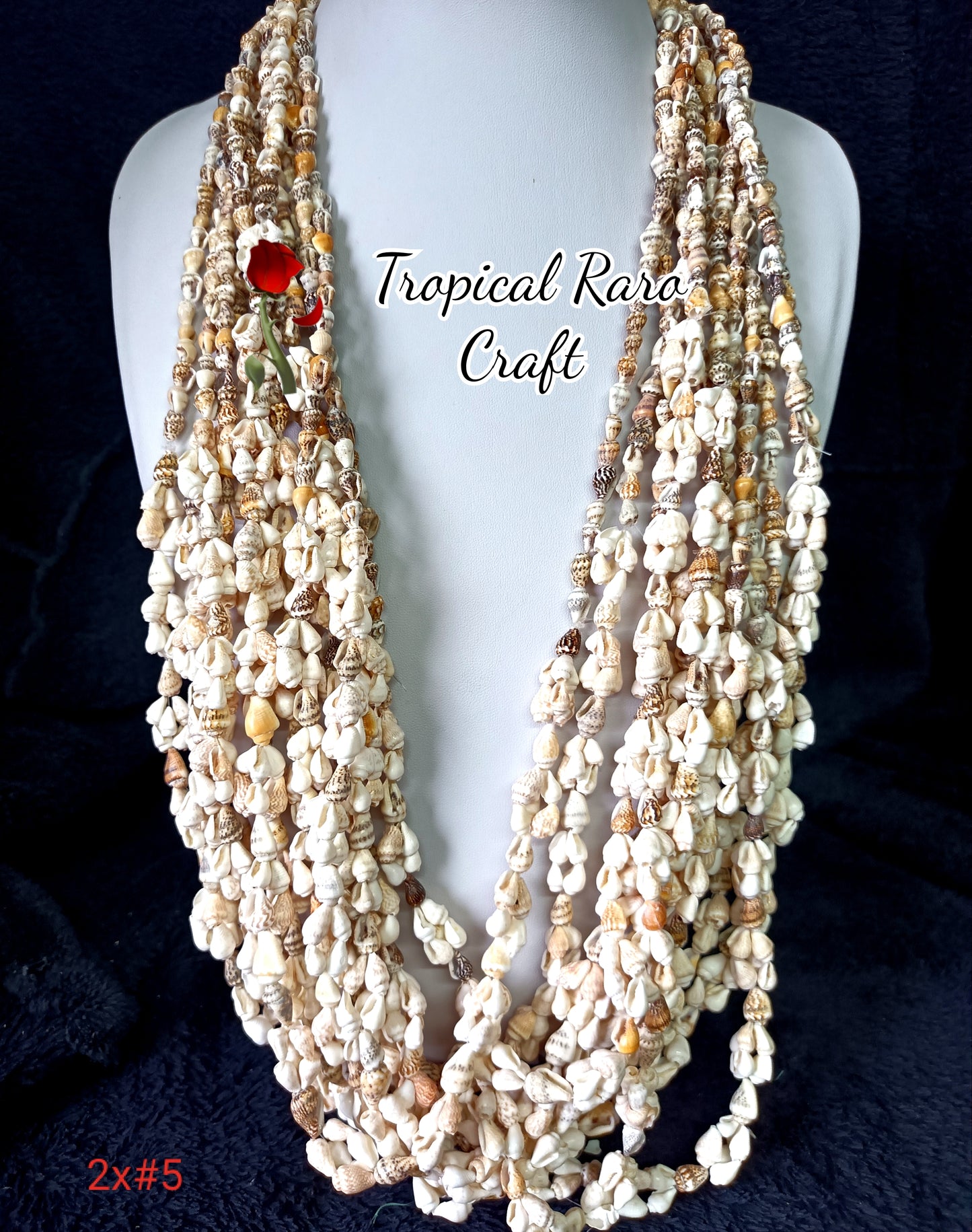 Bundle of 12 Mixed sea-shell Necklace